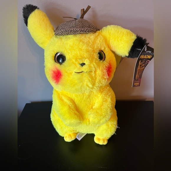 Pokémon Detective Pikachu plush toy | new with tags - Picture 1 of 9